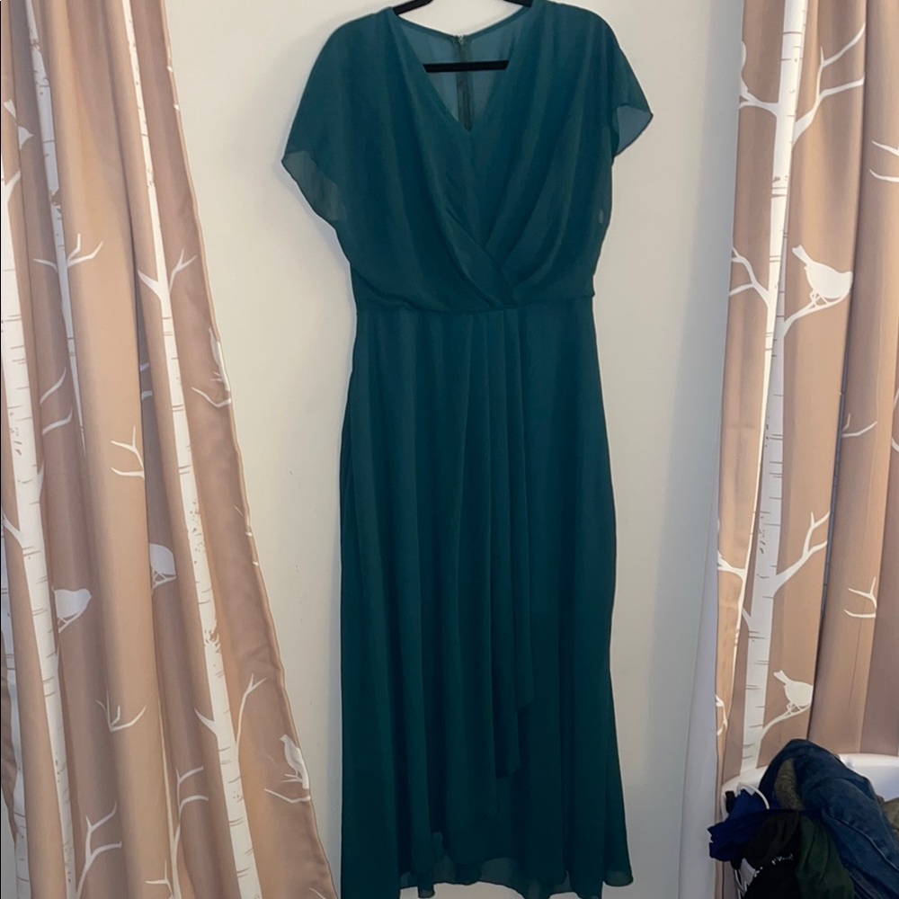 Deep Jewel Green Formal Dress